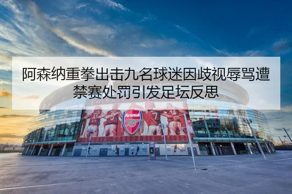 阿森纳重拳出击九名球迷因歧视辱骂遭禁赛处罚引发足坛反思 - milan